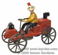 Happy Hooligan --Equally appealing to collectors of cast-iron and comic-character toys