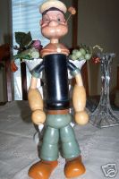 1935 Popeye Composition wood toy doll