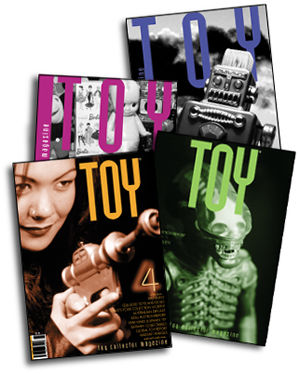Toyzine and Toy Magazine printed issues