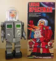 lunar spaceman robot