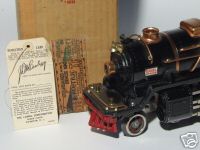 LIONEL 400E BLACK & COPPER STANDARD SCALE LOCOMOTIVE