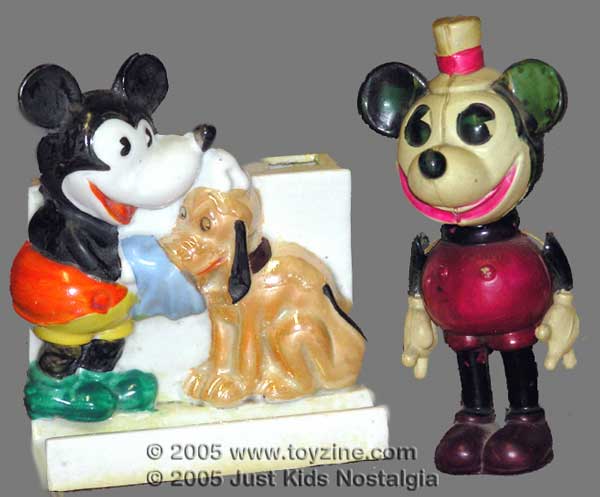 mickey and minnie figures
