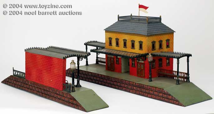 Rock & Graner Station - This two-piece station set was one of the most amazing pieces from Ward Kimball’s European layout