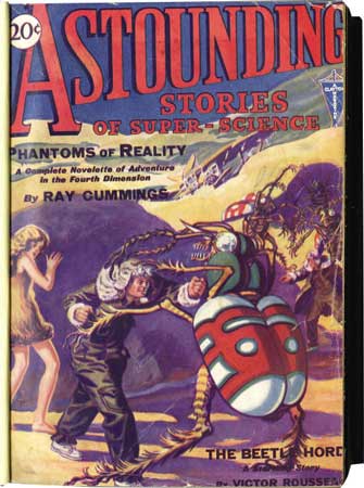 Just one of a group of group of Astounding Stories Bound Volumes which sold for $4,780.