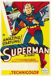 Superman cartoon one-sheet realized $16,730
