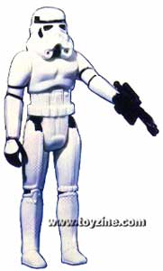 Han Solo and the Stormtrooper are shown as they appeared in the Toltoys Catalogue for 1979