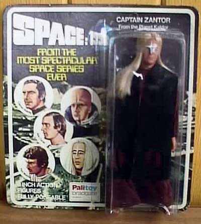SPACE 1999 CAPTAIN ZANTOR - PALITOY - 1970S