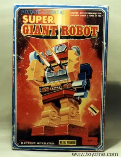 Super Giant Robot - Tin and Plastic - 1970's - Japan - Horikawa, one of the biggest in the robot family
