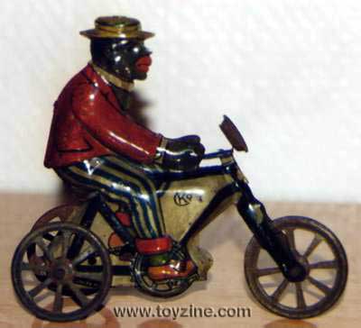 KELLERMANN TRIKE PENNY TOY - TIN - GERMAN - 1920s,