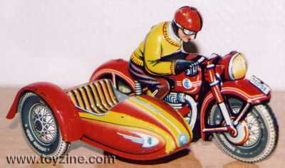 TCO-58 sidemotorcycle tin 50s Tipp-Co Germany