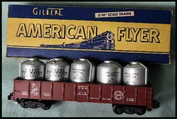 American Flyer Electric train collection (3/16 scale - 1954-1955) in near perfect condition
