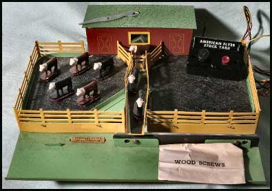 American Flyer Electric train collection (3/16 scale - 1954-1955) in near perfect condition